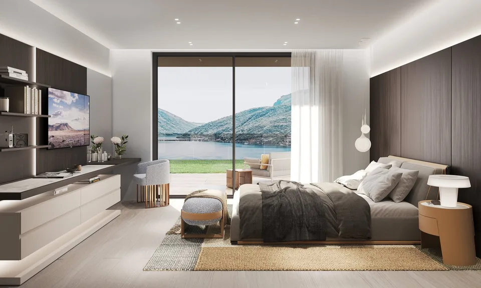 Appartement 2.5 Zimmer mit Terrasse und Seeblick – Residenza Foresta, Lugano
