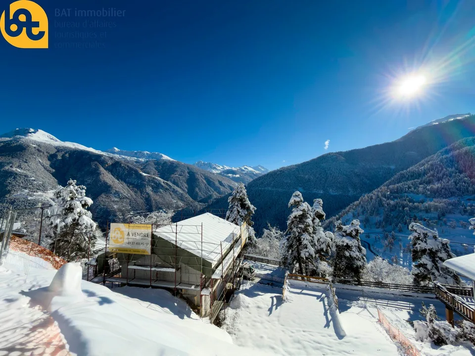 Vercorin - Chalet Anniviers avec garage-box, début des travaux mai 2025