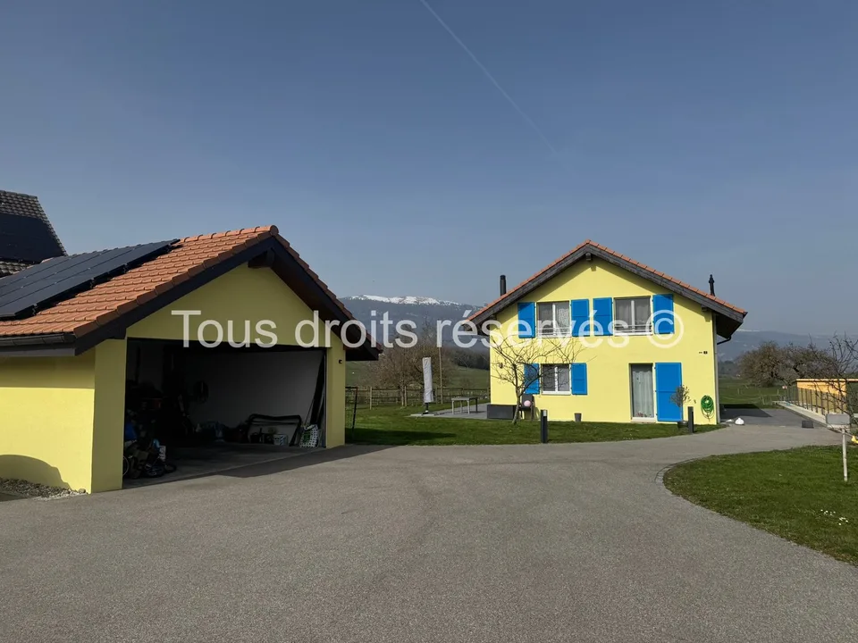 Magnifique villa individuelle de 5,5 pièces à Bofflens