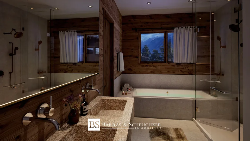 300m2 de luxe alpin - chalet en construction