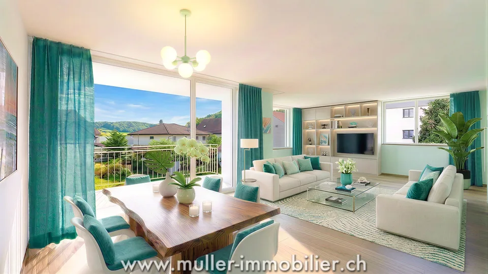Bel appartement lumineux avec balcon, financement avantageux !