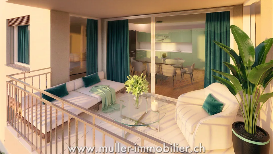 Schönes helles Apartment mit Balkon, vorteilhafte Finanzierung!