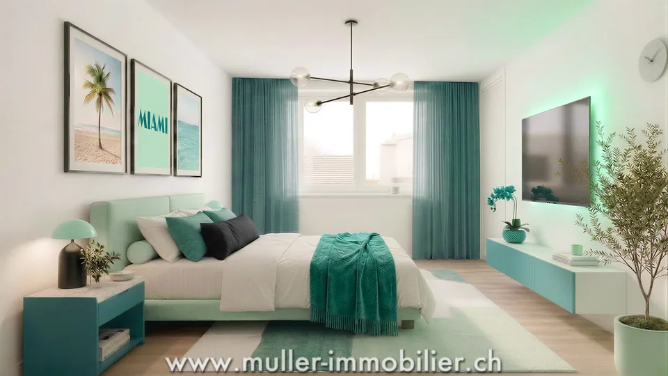 Schönes helles Apartment mit Balkon, vorteilhafte Finanzierung!