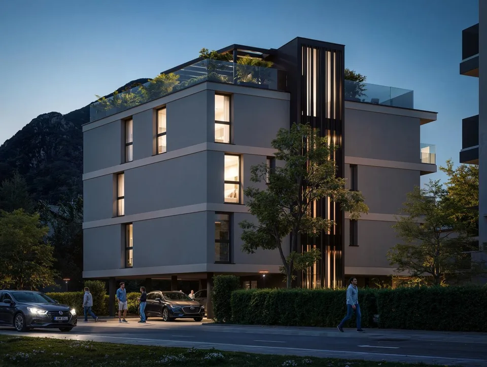 Modernes Apartment mit 2.5 Zimmern und Terrasse
