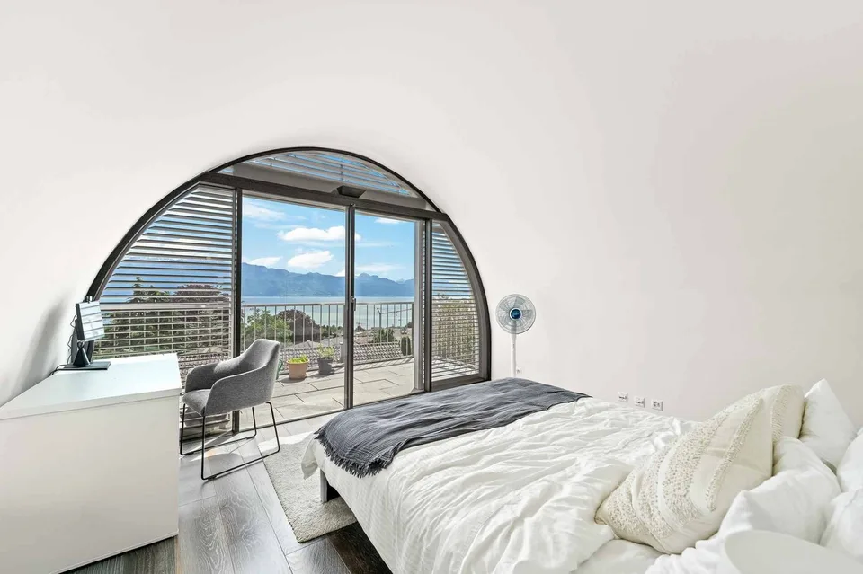 Attico eccezionale con vista panoramica sul Lago di Ginevra