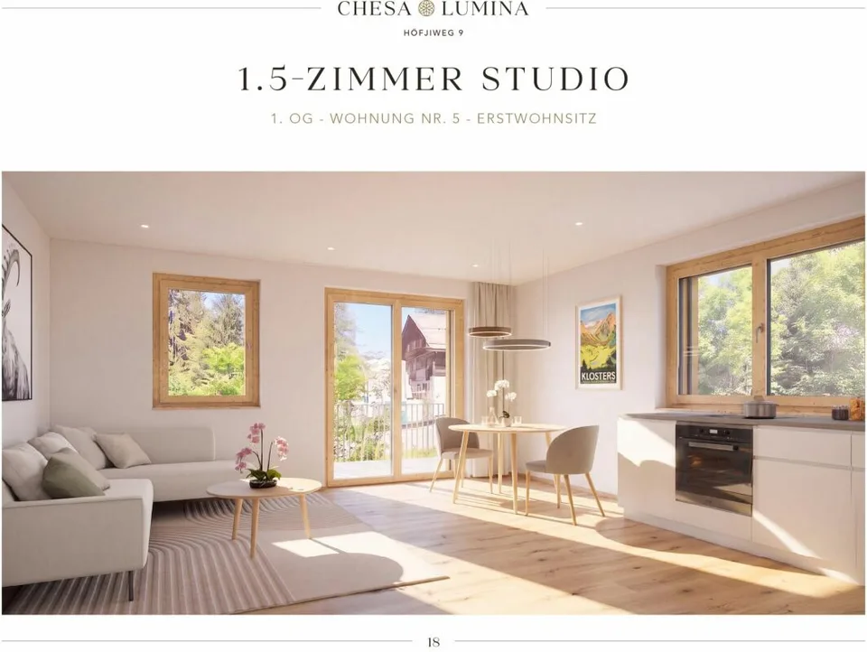 Mehrfamilienhaus "Chesa Lumina" Erstwohnsitz