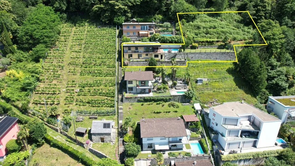 Fascino ticinese e panorama mozzafiato – 4.5 locali con vista lago a 180° – foto 7 di 18