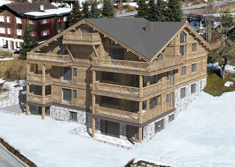 Neubau - HUS GANSCHIERSCH - Klosters-Serneus