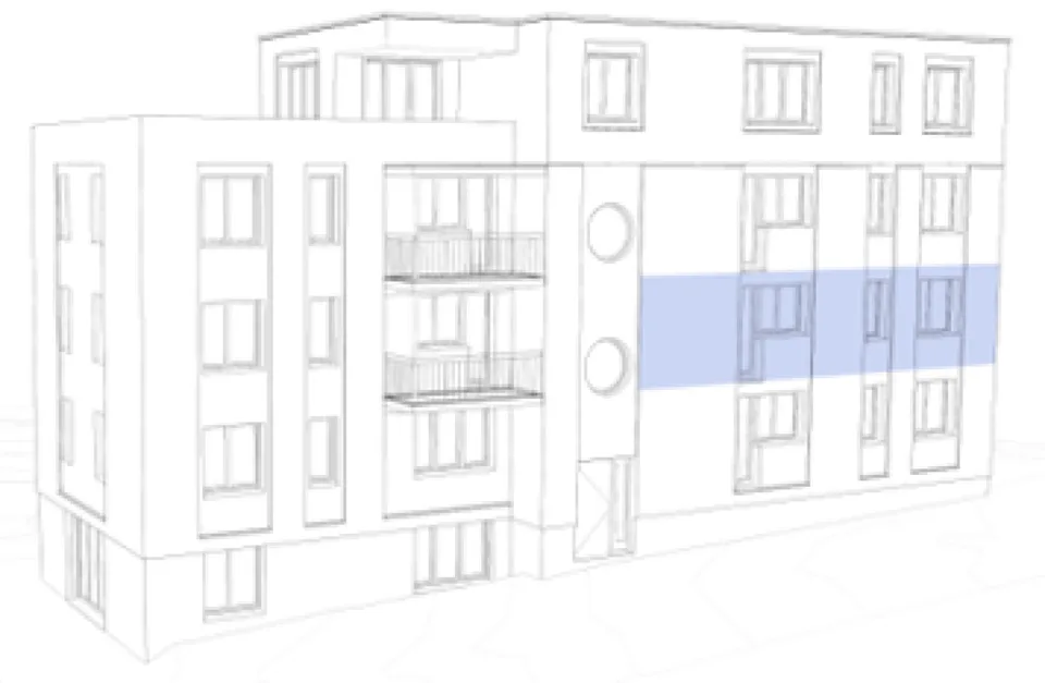 3.5-Zimmerwohnung mit sonnigem Balkon