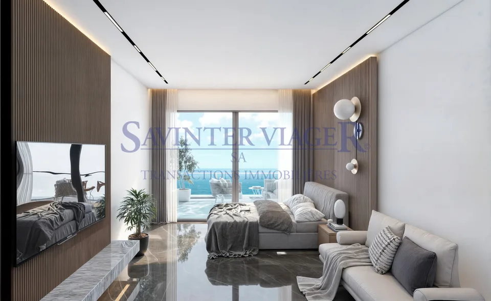 Complexe résidentiel moderne en bord de mer -- immobilier d'investissem