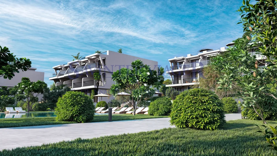 Complexe résidentiel moderne en bord de mer -- immobilier d'investissem
