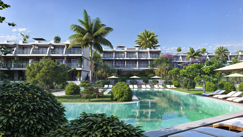Complexe résidentiel moderne en bord de mer -- immobilier d'investissem