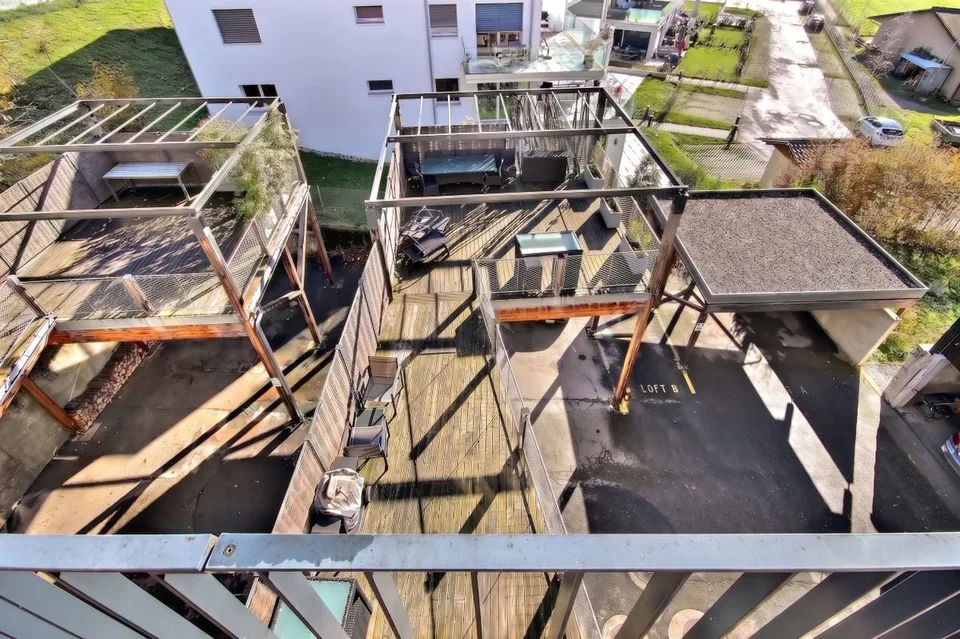 Prächtiges Triplex mit 55m2 erhöhter Terrasse