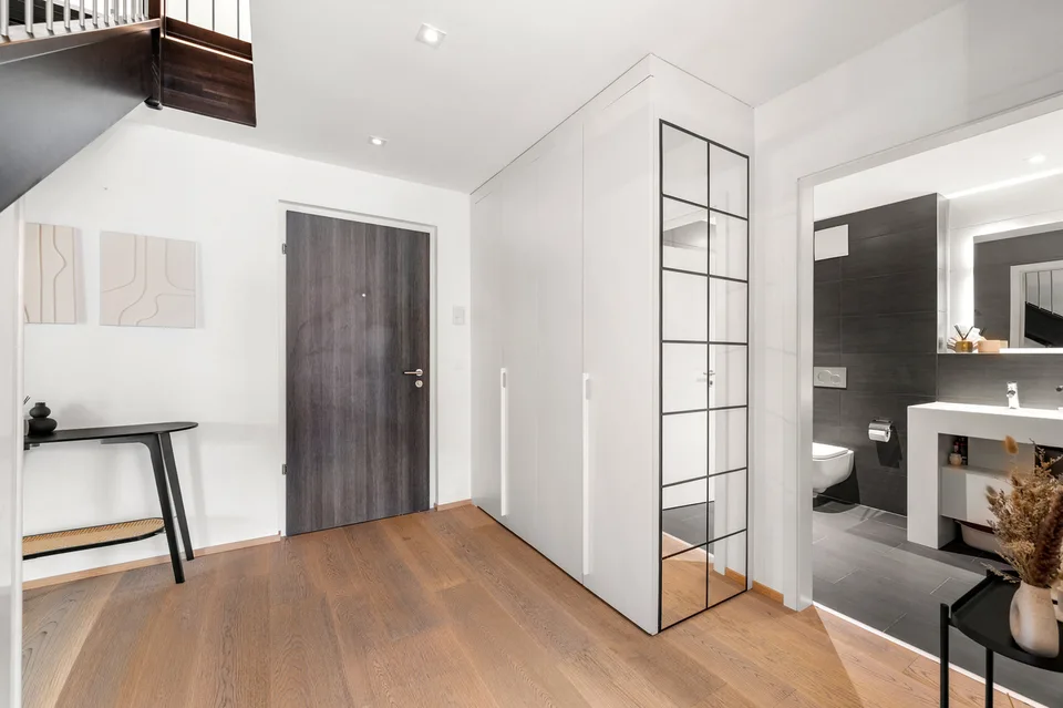 Zu verkaufen - Superbes Duplex von 4,5 Zimmern in Bulle mit atemberaubendem Blick auf den Moléson