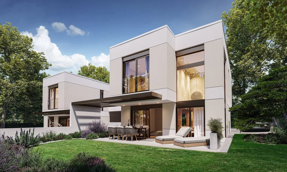 Deux villas contemporaines à Vésenaz