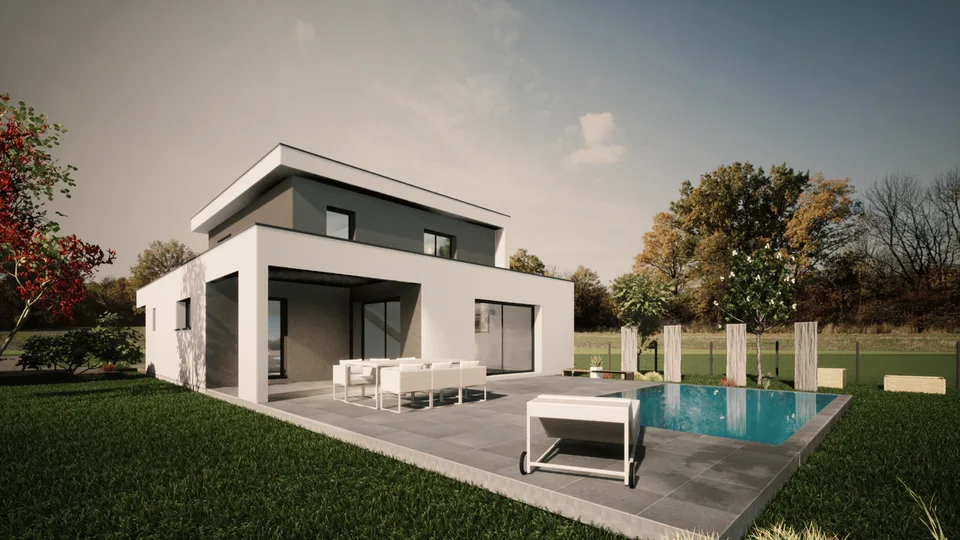 Bau Projekt in Saint-Louis neben Bourgfeldenersgrenze von Basel