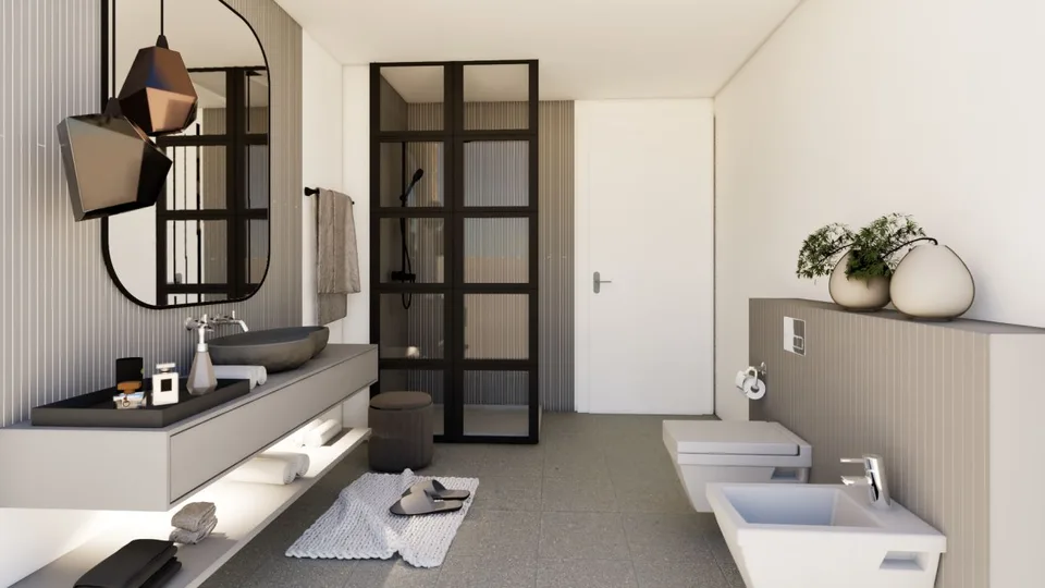 Due nuove e moderne case con giardino – foto 9 di 9
