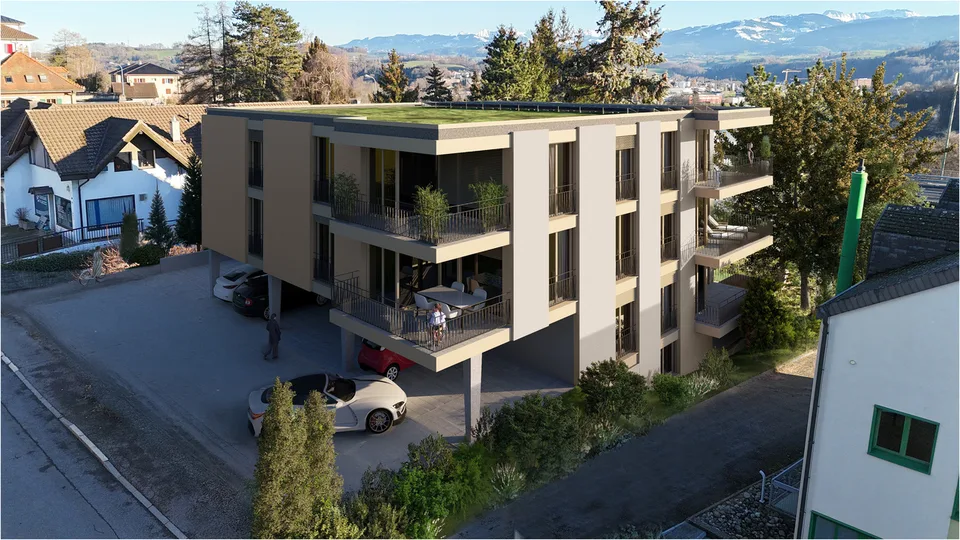 NOUVELLE PROMOTION - 9 appartements neufs à Villars-sur-Glâne