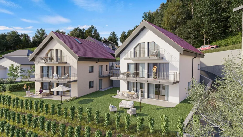 Projet neuf! Nouveau logements au coeur d'Ollon