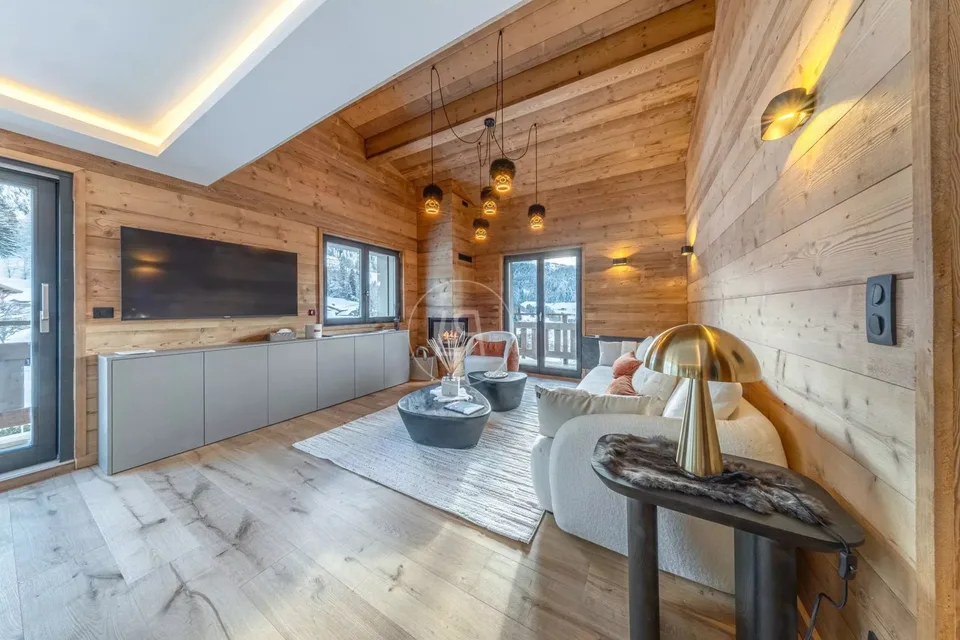 Attico prestigioso in duplex a Rochebrune, Megève