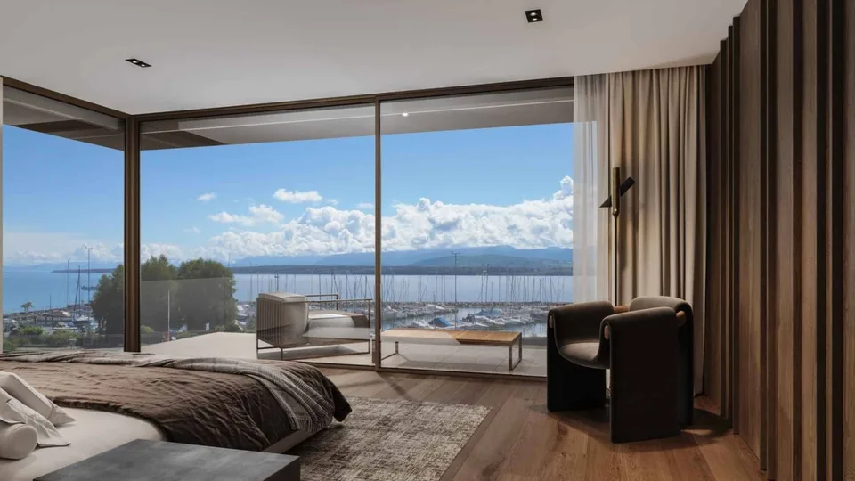 Villa d'eccezione sul lago - piscina a specchio e aree benessere – foto 8 di 13