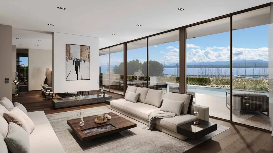 Villa d'eccezione sul lago - piscina a specchio & aree benessere