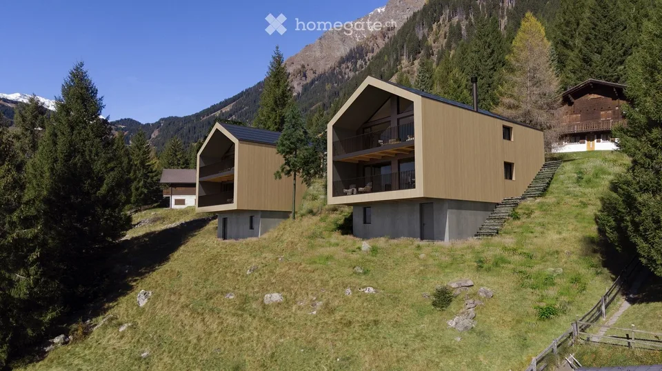 Chalet de nouvelle construction à San Bernardino (Pian San Giacomo) avec vue panoramique