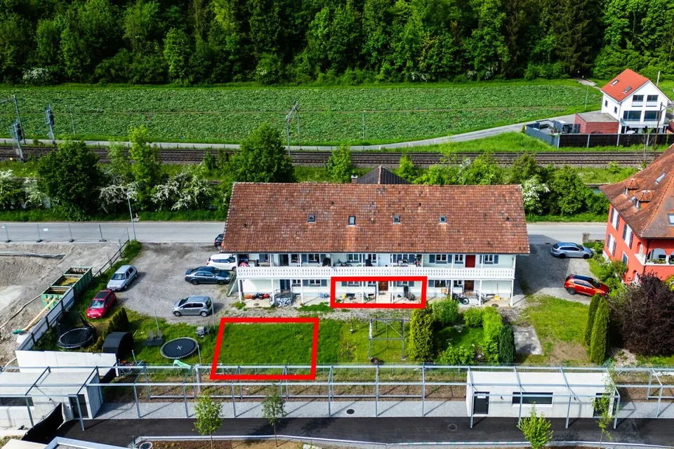 Gemütliche Erdgeschosswohnung mit Gartenanteil in Bürglen TG