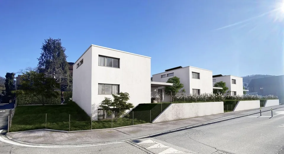 Haus mit 5.5 Zimmern und Garten in Bau