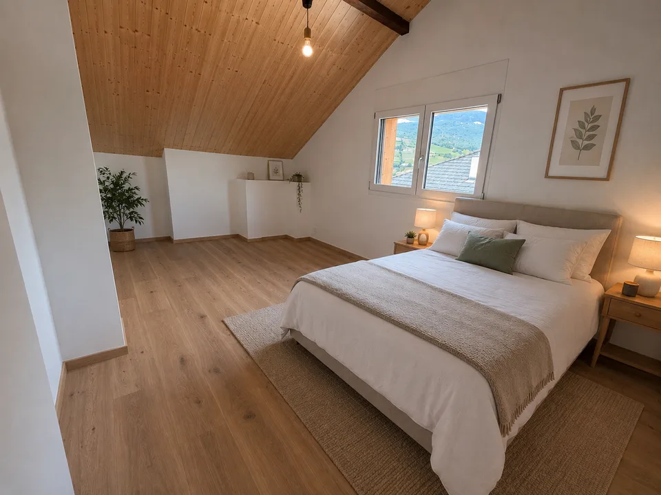 Prächtige 3.5-Zimmer-Duplexwohnung in einer komplett renovierten Scheune
