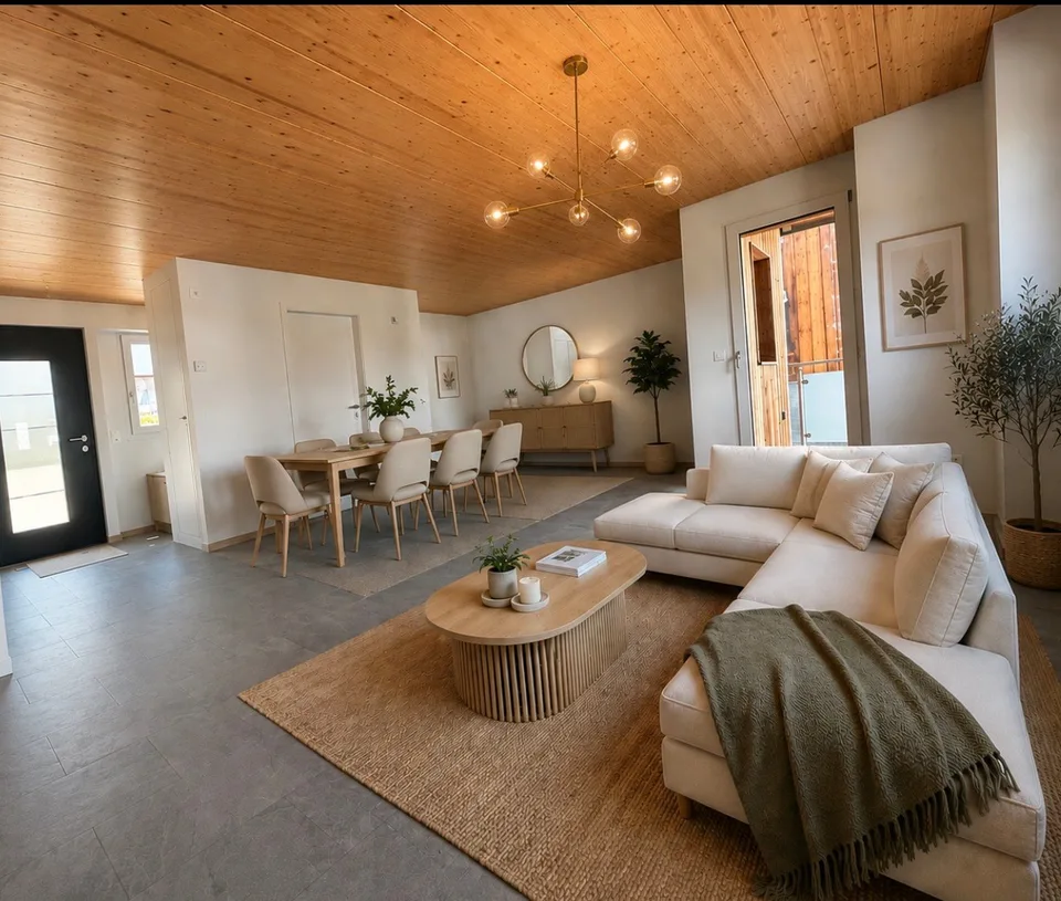 Magnifique appartement 3.5 pièces en duplex dans une grange entièrement rénovée