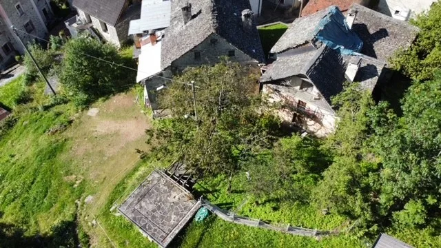 For Sale in Cerentino - Ancient Ticinese House with Typical Walser Rustic