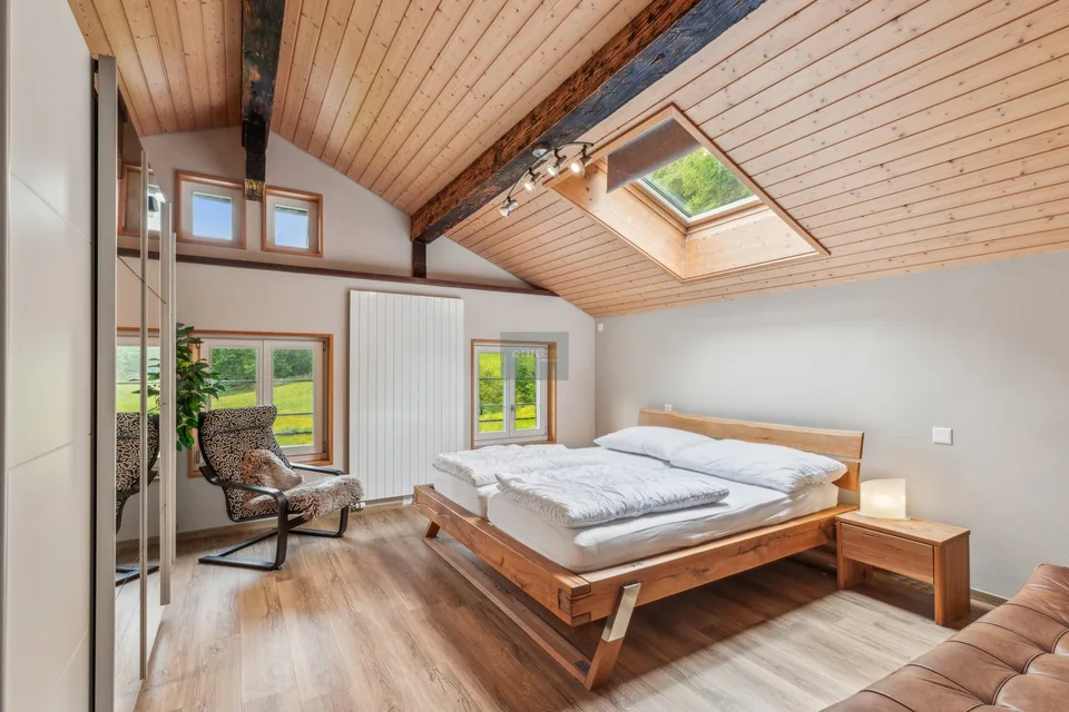 Ein rustikales Hideaway wie im Bilderbuch (als Airbnb nutzbar)
