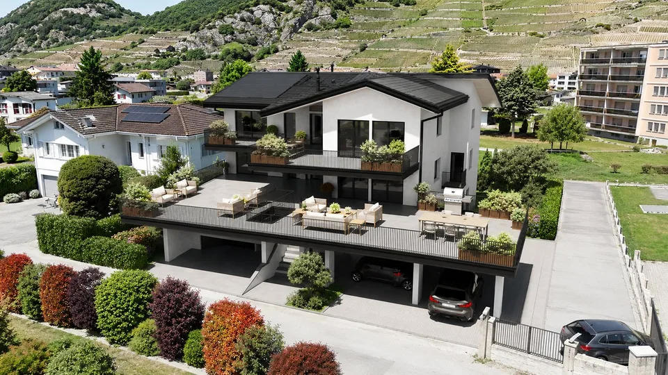 Spacieux appartement de 5.5 pièces avec géante terrasse de 210 m²