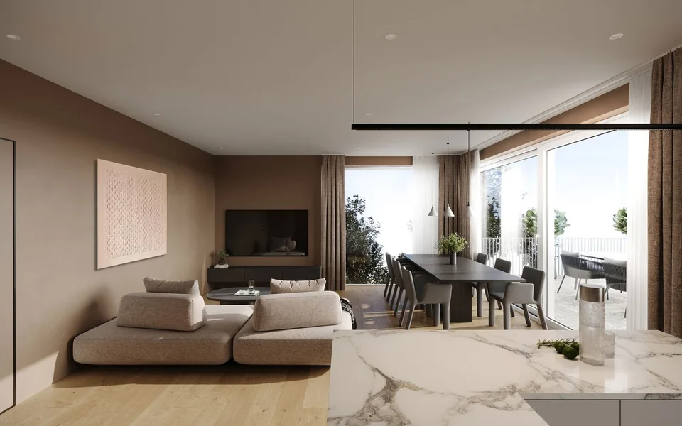 Prächtiges 4.5-Zimmer-Penthouse mit großer Terrasse
