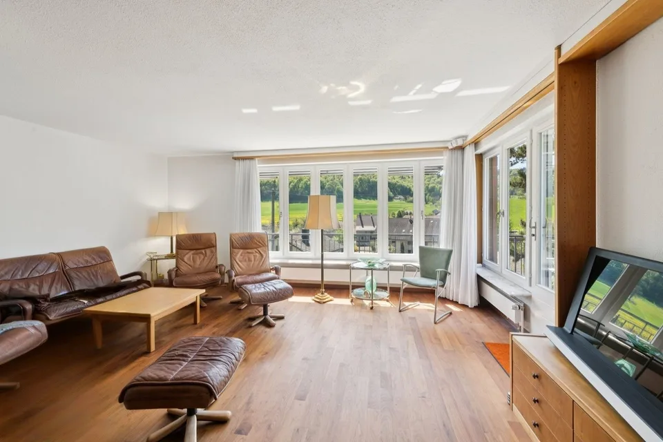 Idylle familiale dans un emplacement optimal avec vue sur le verdoyant