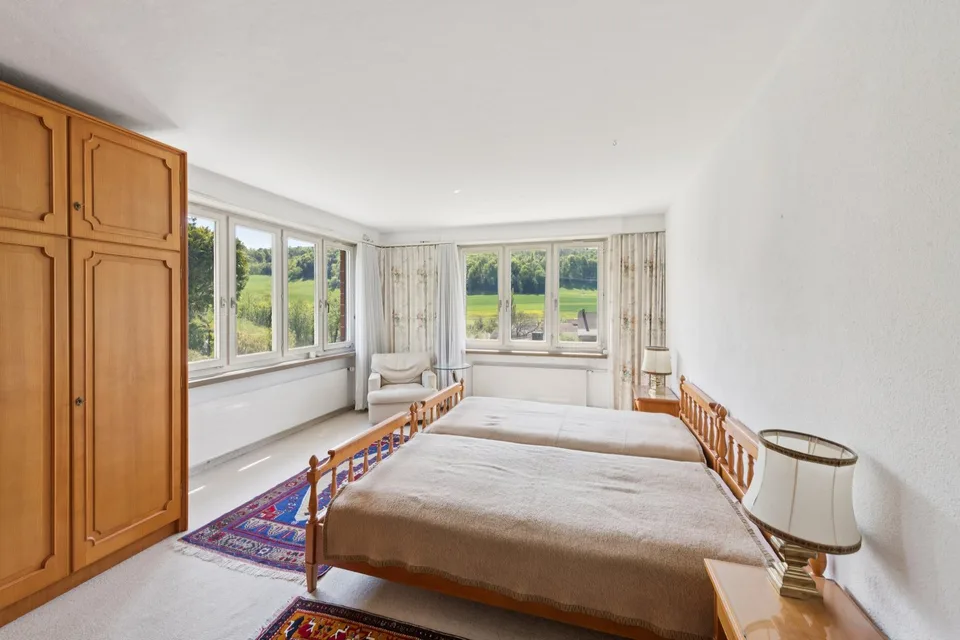 Idylle familiale dans un emplacement optimal avec vue sur le verdoyant