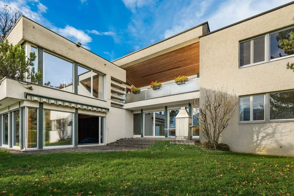 Tardo moderno del secolo - Villa dell'architetto