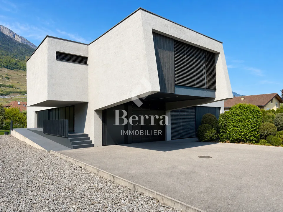 Villa mit contemporary Architektur von Ausnahme - 300 m² Wohnfläche auf einem Grundstück von 2'388 m²