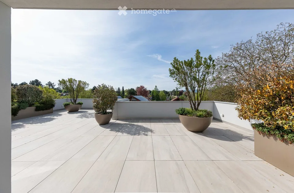 Exklusive Attikawohnung mit 240 m² Wohnfläche und grosser Terrasse in Bottmingen / Bruderholz