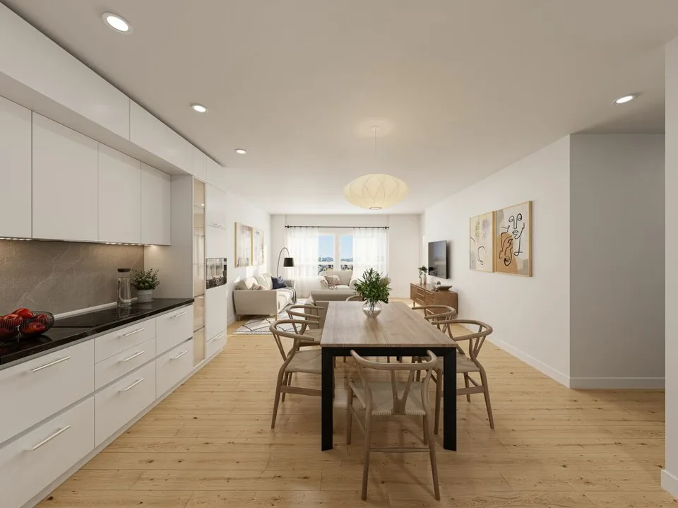 Parco residenziale Sud; appartamento in mansarda di 4,5 locali n. 15 con vista panoramica