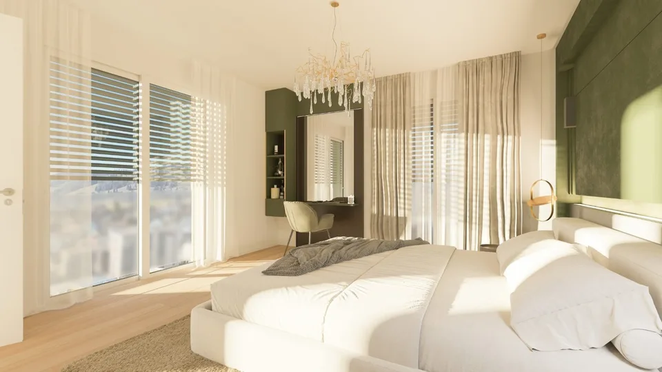 Geräumige 3.5-Zimmer-Wohnung mit Terrasse oder Balkon, nahe dem Zentrum von Bulle