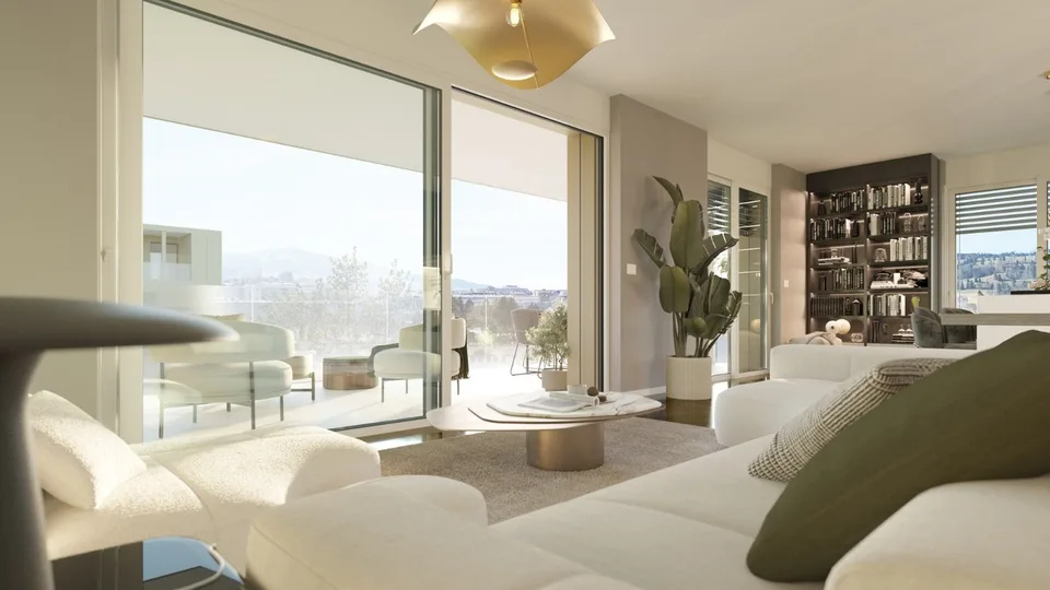 Vaste 3.5 pièces avec terrasse ou balcon, proche du centre de Bulle