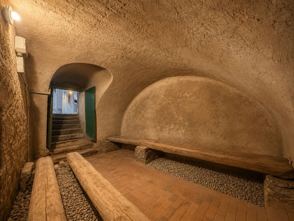 Authentischer Rückzugsort inmitten der Natur: Tessiner Keller in Mendrisio-Salorino – Foto 6 von 8