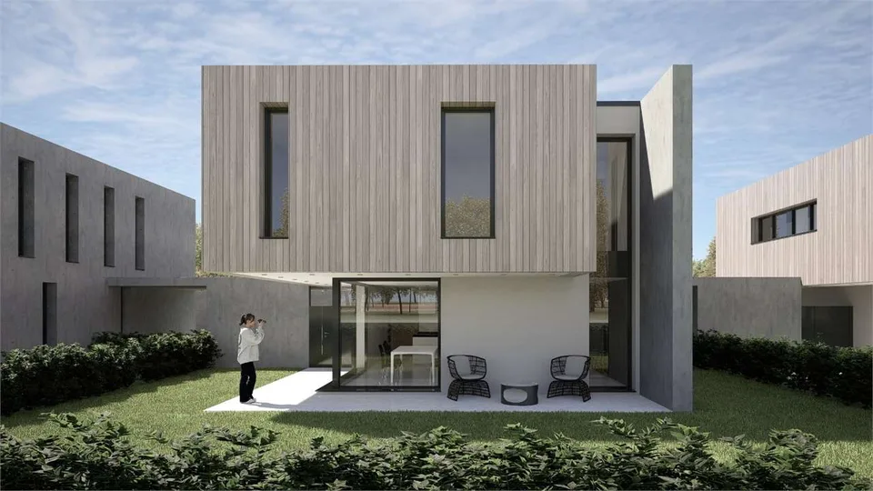 Ville de valeur avec jardin dans un quartier exclusif, à 5 minutes de Mendrisio