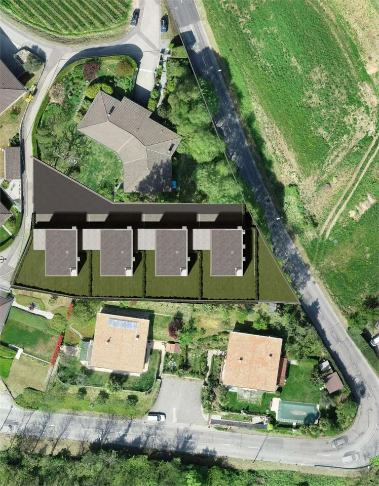 Ville de valeur avec jardin dans un quartier exclusif, à 5 minutes de Mendrisio