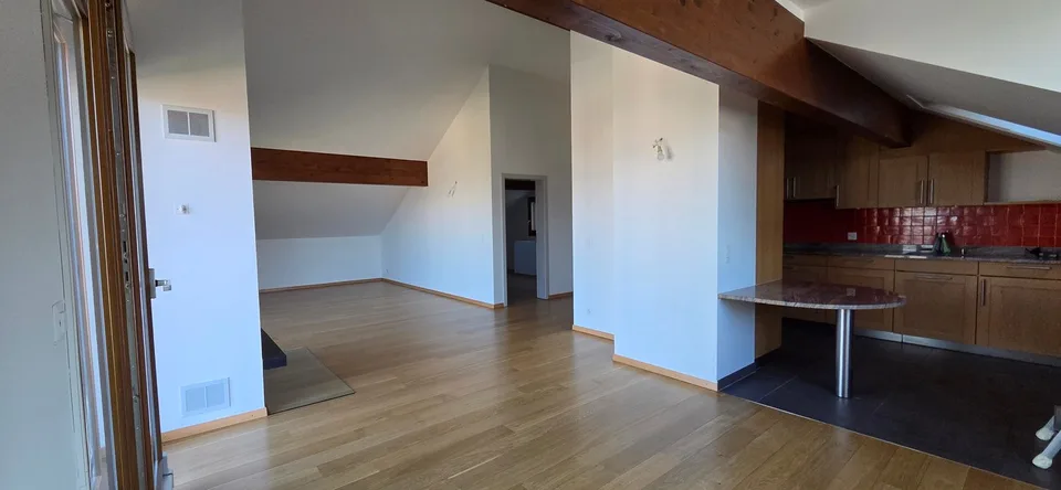 Exklusiv, schöne Dachgeschoß-Duplexwohnung in Bernex