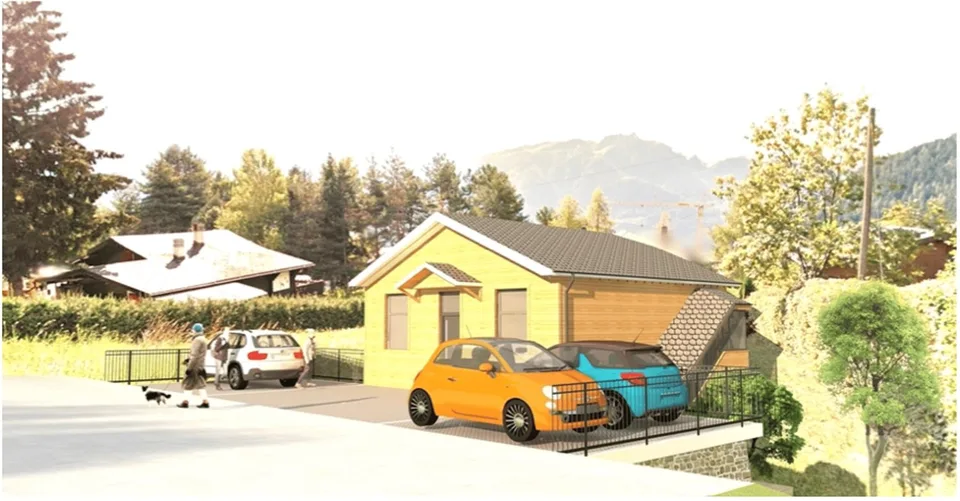 Chalet nouvelle technologie en résidence principale à Ovronnaz/VS
