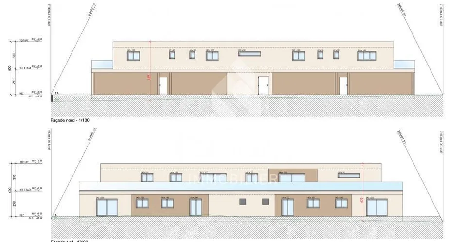 2.5 pièces à l'étage
