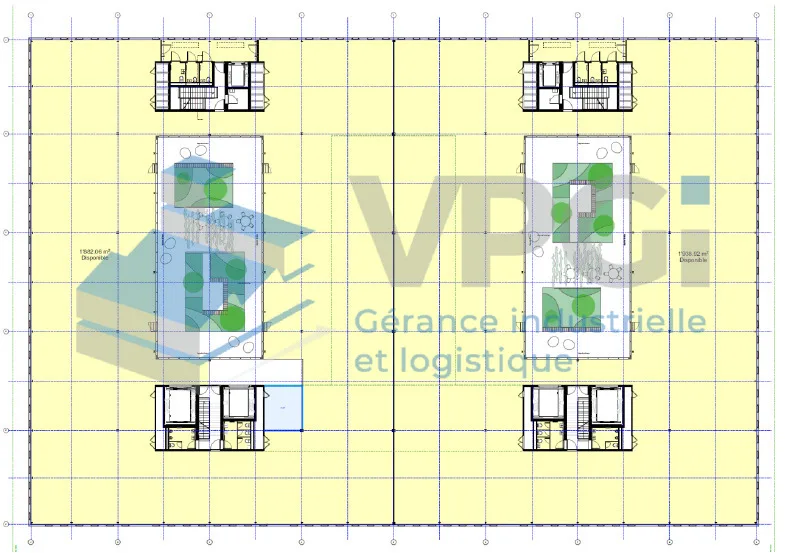 Surfaces mixtes en attique d'env. 3'800 m2